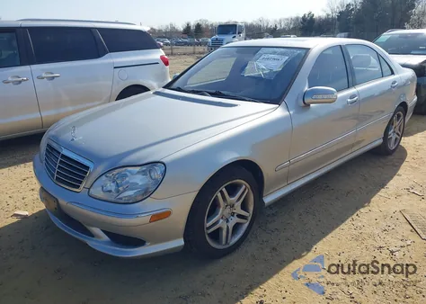 2006 Mercedes-Benz S 430 из США, поврежденный, VIN WDBNG70J26A466498